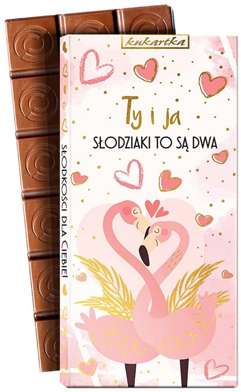 Czekolada 371 Walentynka (słodziaki dwa, flamingi), Passion