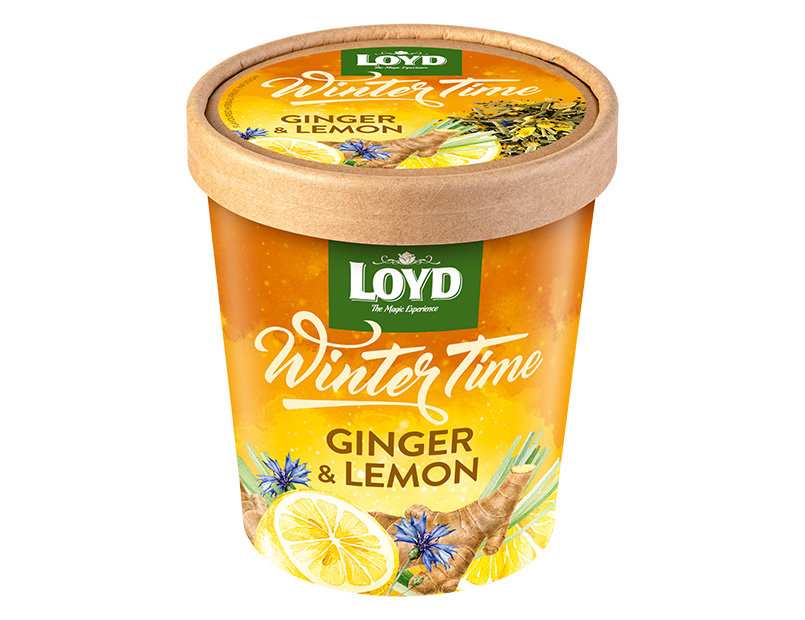 Winter Time Ginger & Lemon Herbatka LOYD