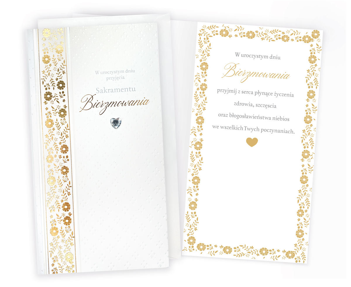 Karnet Bierzmowanie - Kukartka