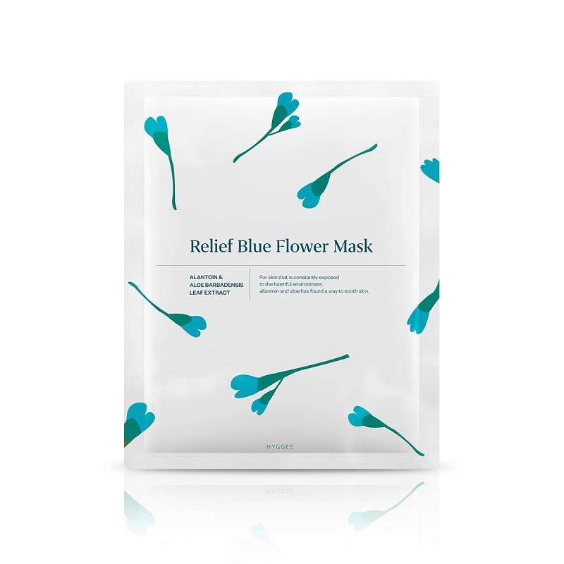 Hyggee Relief Blue Flower Mask 35 ml