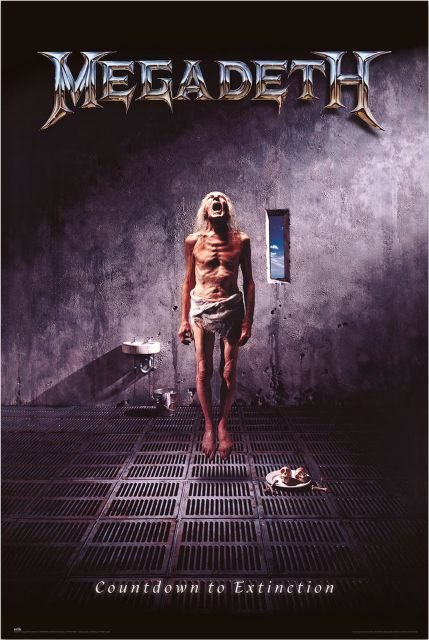 Megadeth Countdown To Extinction - Plakat