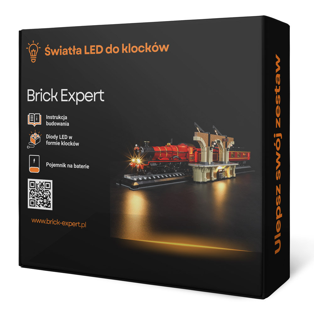 Brick Expert, Oświetlenie LED, do klocków, Ekspres do Hogwartu — edycja kolekcjonerska 76405 Harry Potter