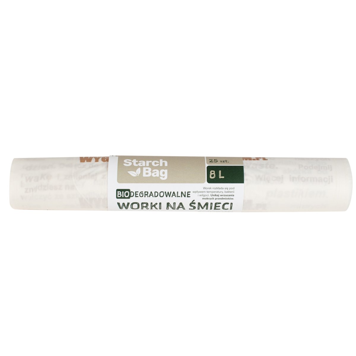 Biodegradowalne Worki Na Śmieci 25sz/8L StarchBag