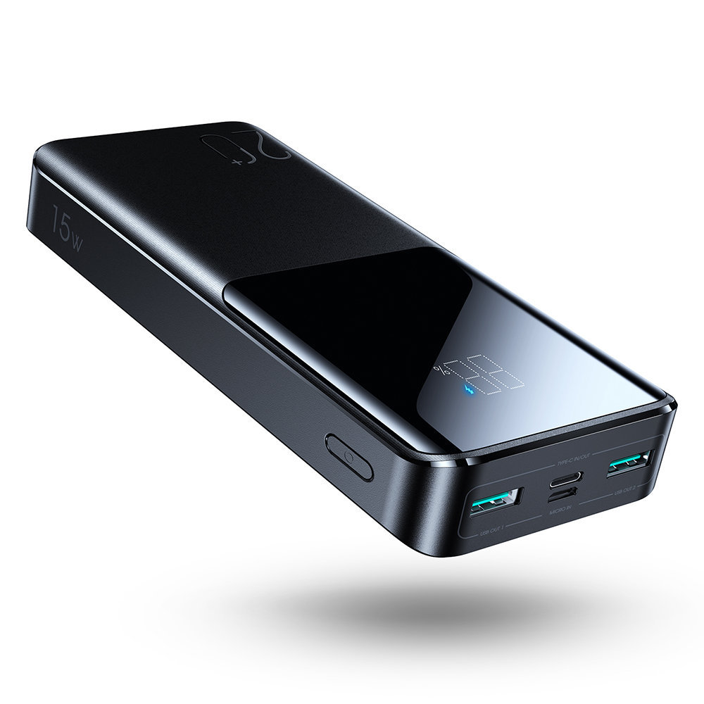 Joyroom powerbank 15W 20000mAh PD QC3.0 AFC czarny JR-T014