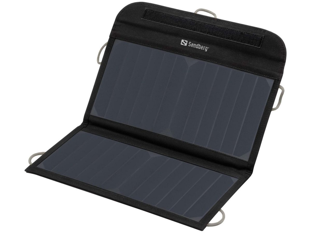 Sandberg Solar Charger 13W 2x USB ładowarka solarna czarna 420 40