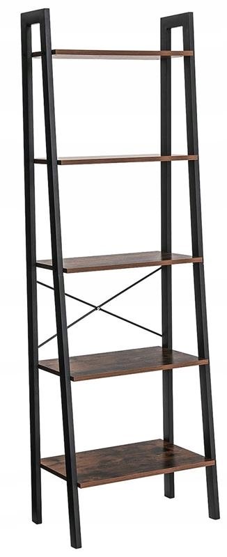 Regał Schodkowy Drabinka Loft Rustykalny Półka