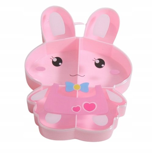 Zajączek Organizer Na Koraliki Pudełko Pojemnik