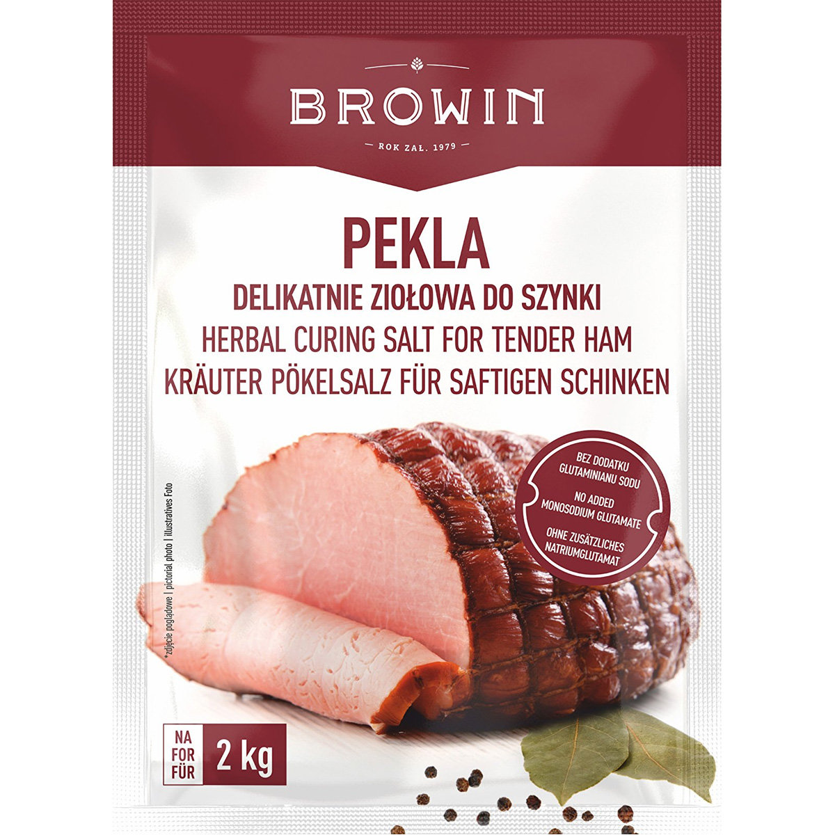Pekla Do Delikatnej Szynki Peklosól 75g Na 2kg