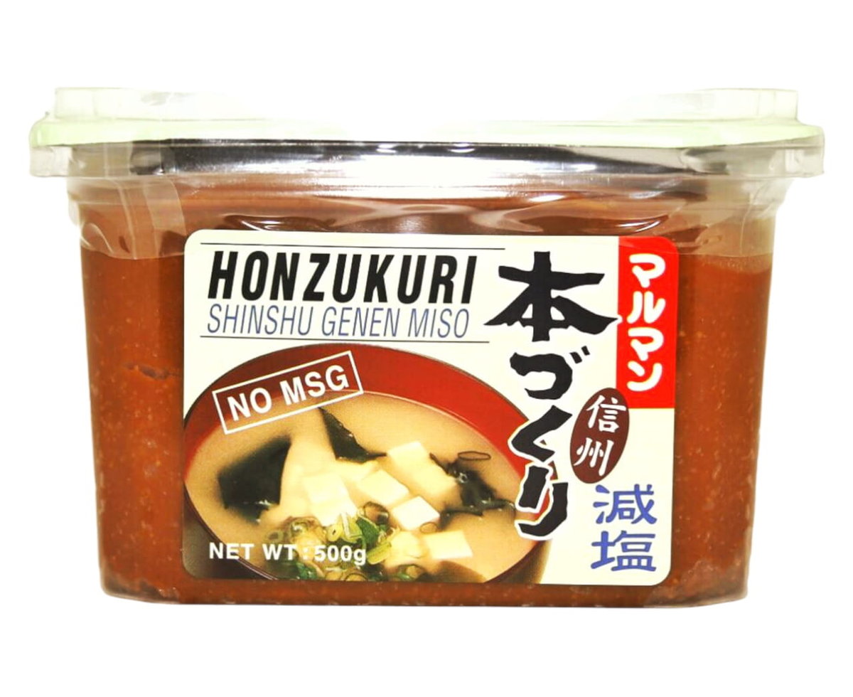 Honzukuri  Pata Miso Mniej Soli 500G