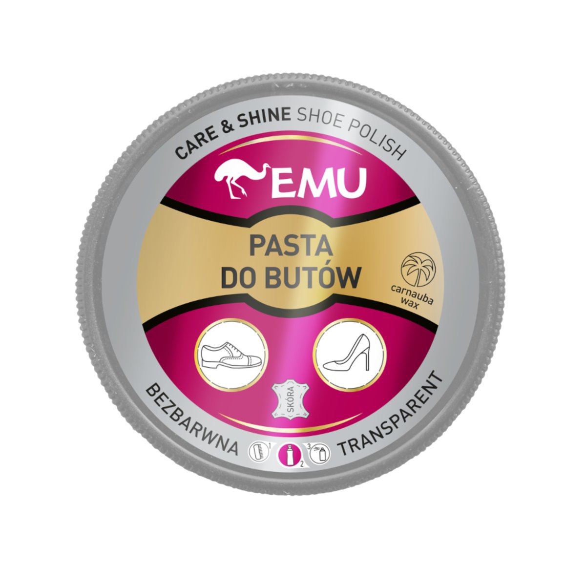Emu Pasta Do Butów Klasyczna Bezbarwna 50Ml