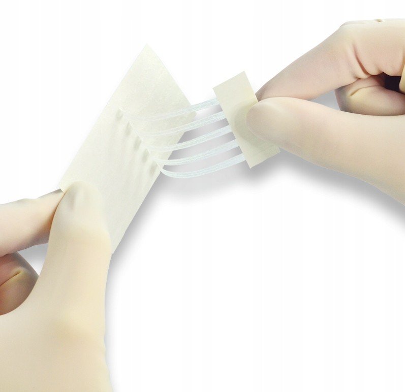 Rudastrip, Paski jałowe do zamykania ran 3x75mm, 5 szt.