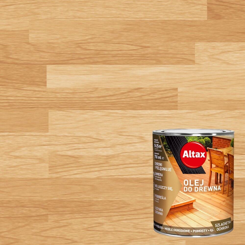 Altax Impregnat Olej Do Drewna Bezbarwny 10 L (ALOLBE-10)