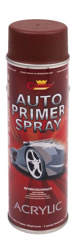 Champion Farba Champion Autolakier akryl 500ml podkład czerwony 5905179470560