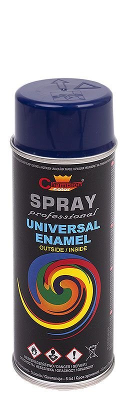 Champion Farba champion uniwersalna 400ml RAL5002 granatowa aerozol 5905179471123