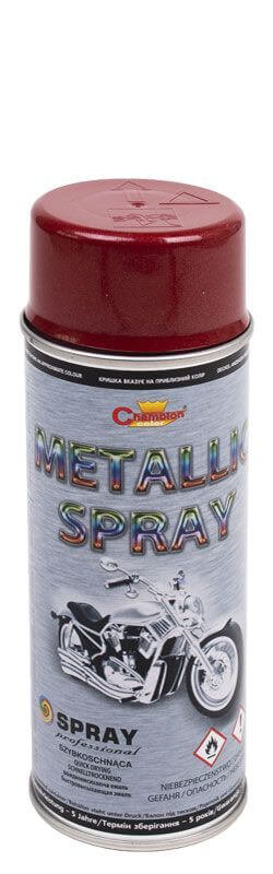 Champion Farba champion metallic 400ml czerwona RALXXXX aerozol 5905179473028