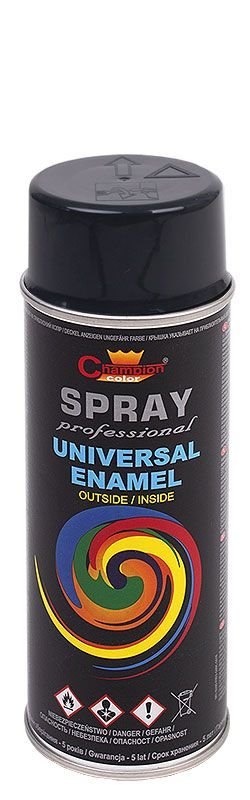 Champion Farba champion uniwersalna 400ml RAL5022 atramentowa aerozol 5905179471093