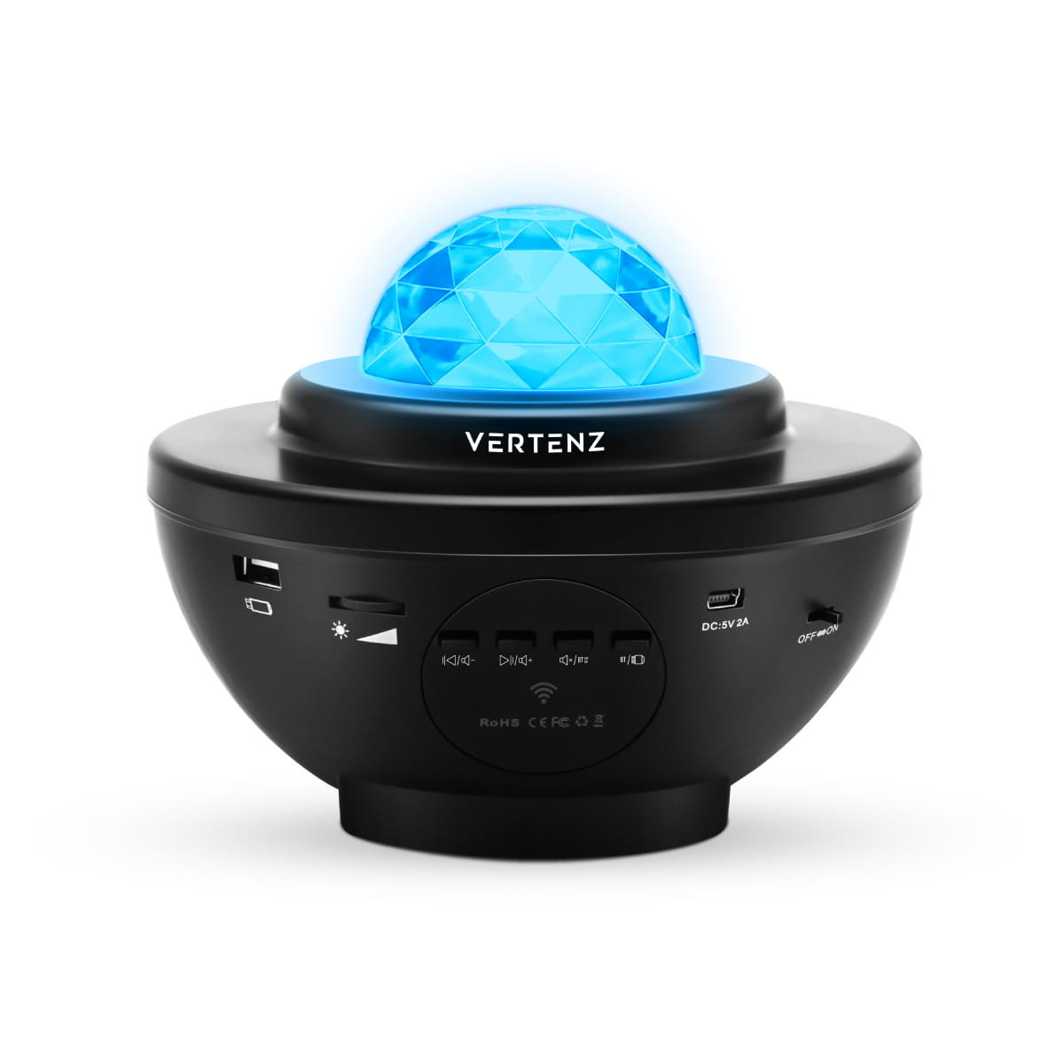 Projektor gwiazd Vertenz Magic 10 Black