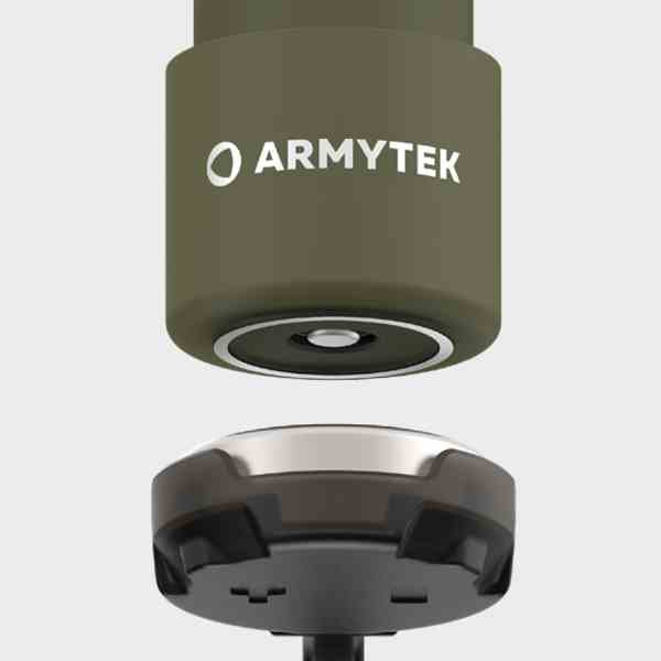 Armytek Latarka czołowa i kątowa Wizard C2 Pro Olive White - 2500 lumenów (F08701CO) T