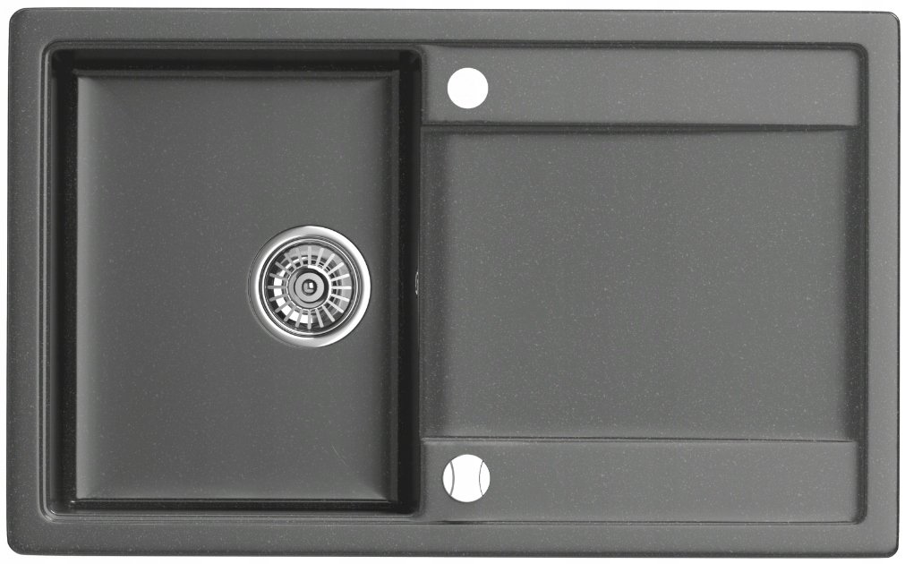 Zlewozmywak granitowy Kernau KGS Z 4575 1B1D Graphite