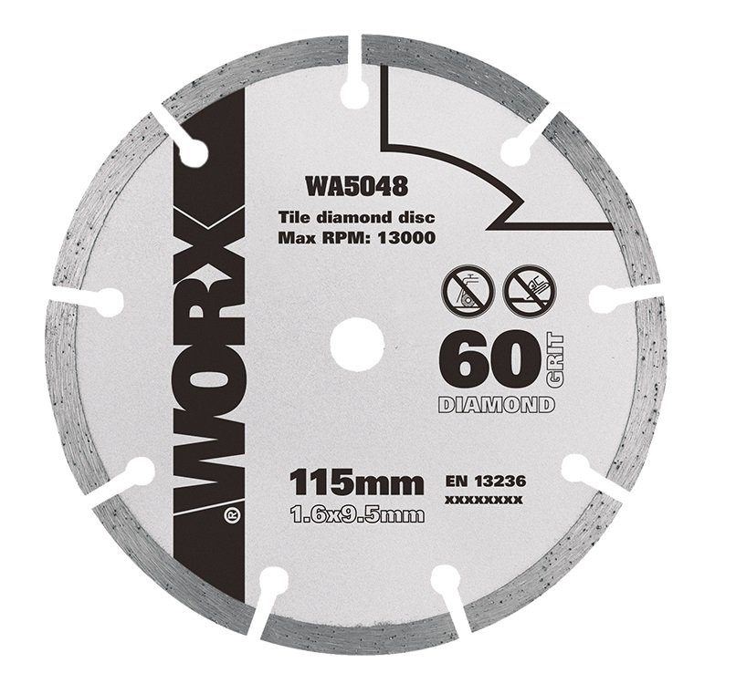 WORX Tarcza diamentowa 115mm WA5048