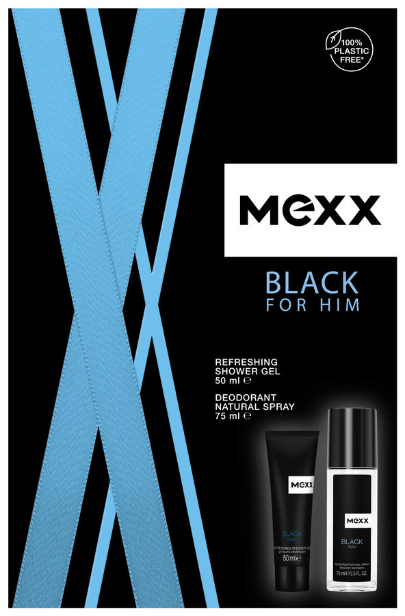 Mexx, Black for Him, Zestaw perfum, 2 szt.