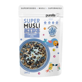 Purella Food Purella Superfoods SuperMusli KIDS Gwiezdny pył 200 g