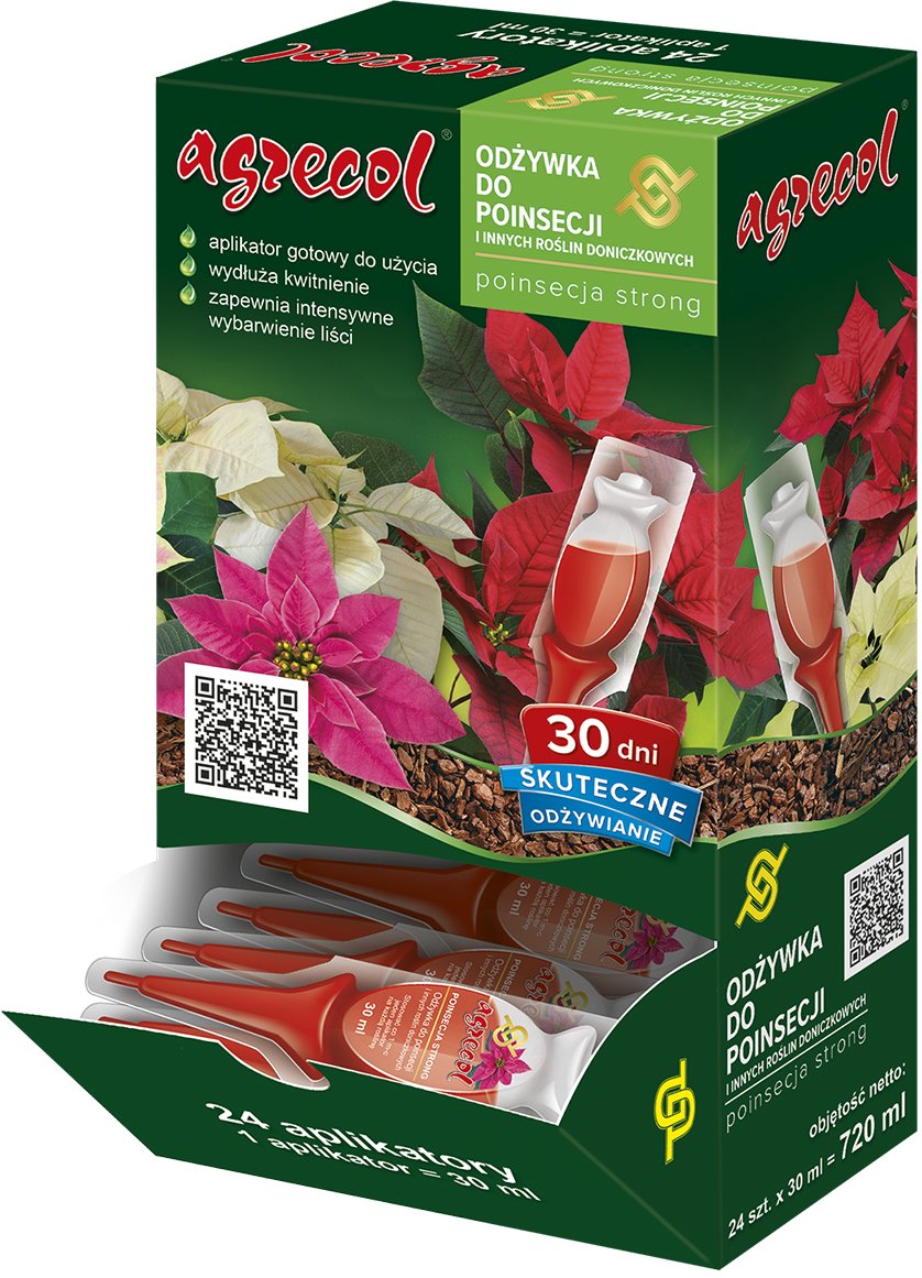 Odżywka do poinsecji AGRECOL Strong 24x30ML