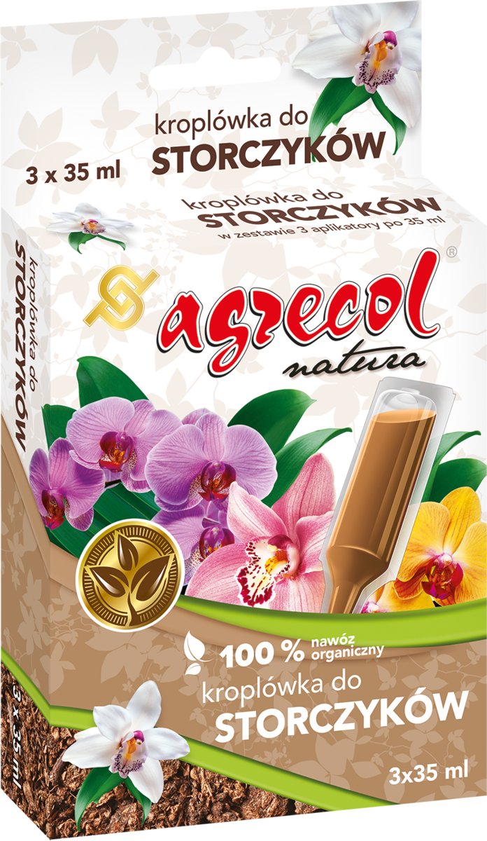 Organiczna Kroplówka do storczyków AGRECOL 3x35ML