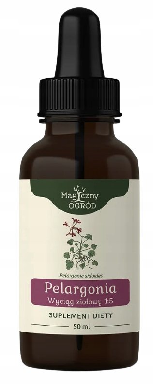 Magiczny Ogród, Pelargonia afrykańska nalewka, 50ml