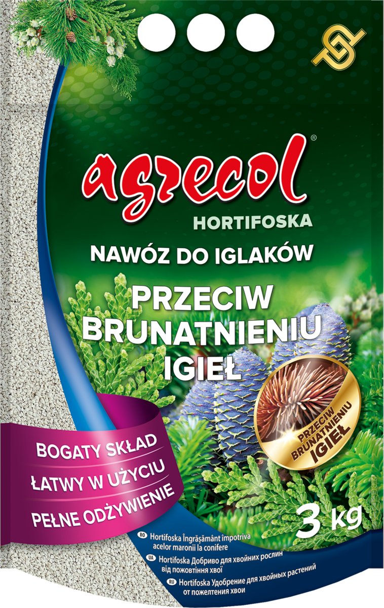 Agrecol Sp z o.o HORTIFOSKA DO IGLAKÓW PBI 3 KG 623