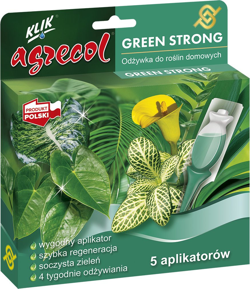 Agrecol Nawóz do doniczkowych Green Strong 5x30 ml 004271_AGRECOL