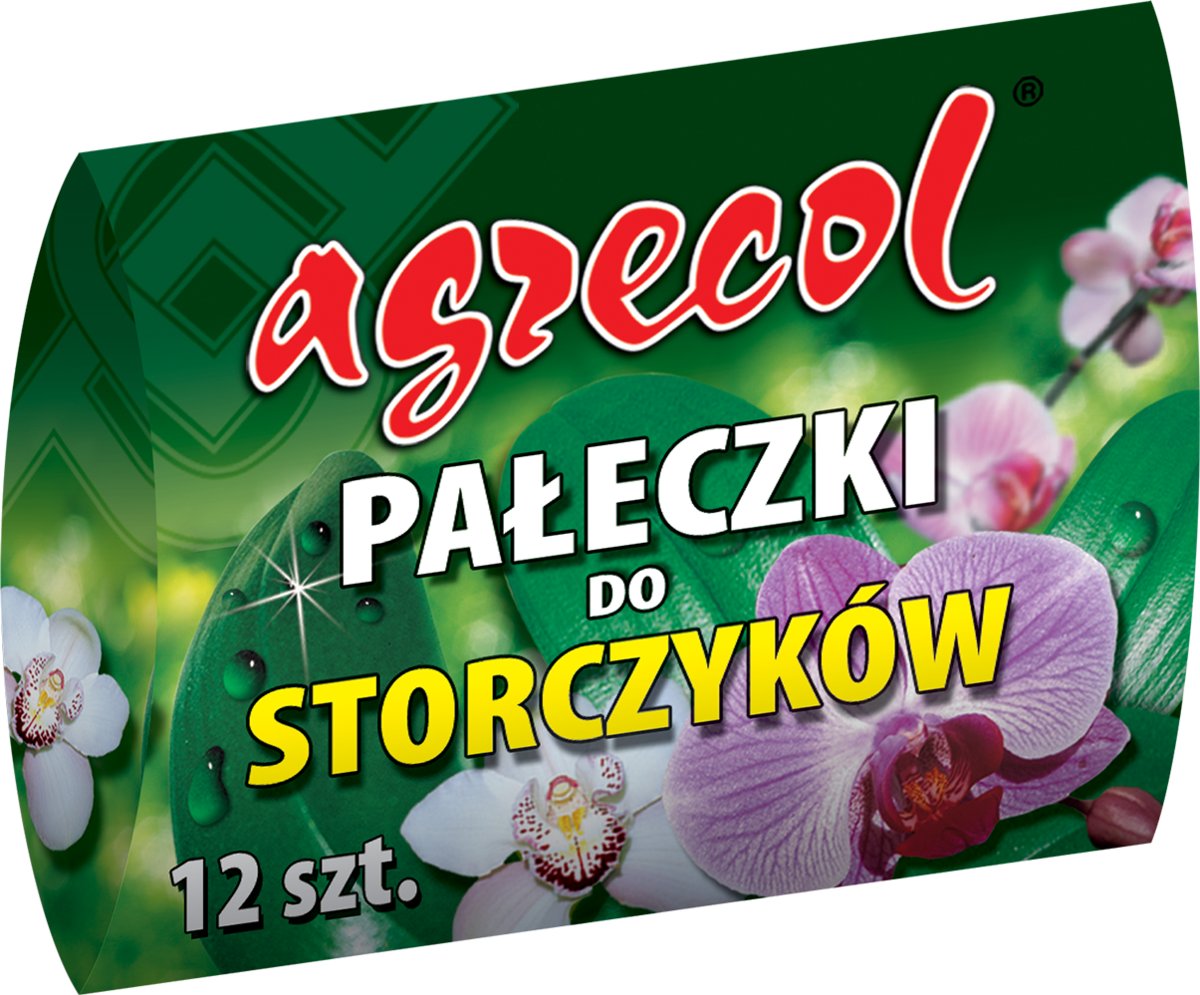 Agrecol Aga Pułapki Pałeczki nawozowe do storczyków 12 sztuk