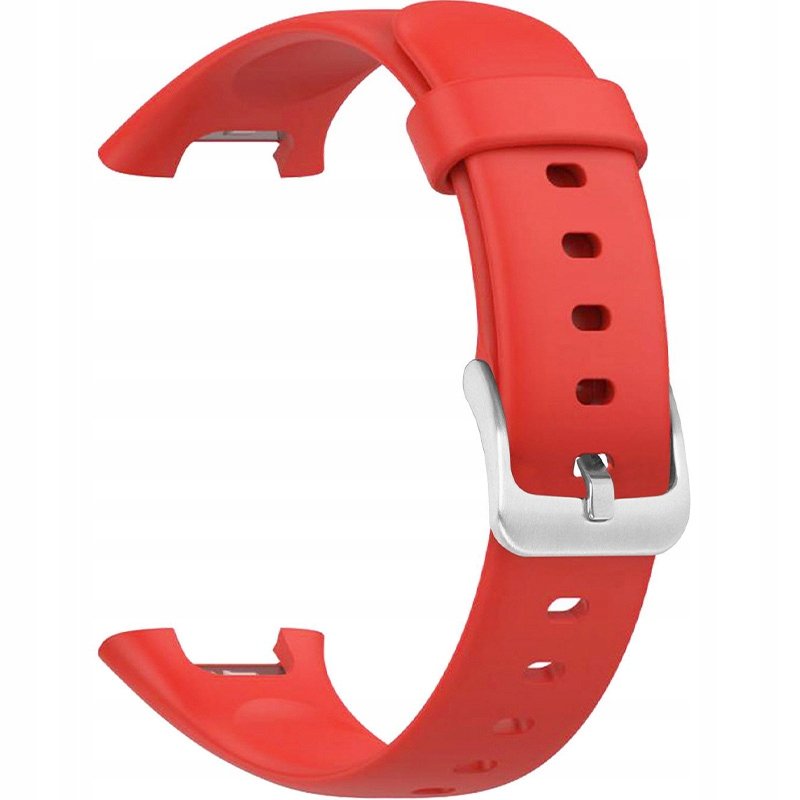 Fixed Silikonowy pasek Silicone Strap do Xiaomi Mi Smart Band 7 Pro, czerwony