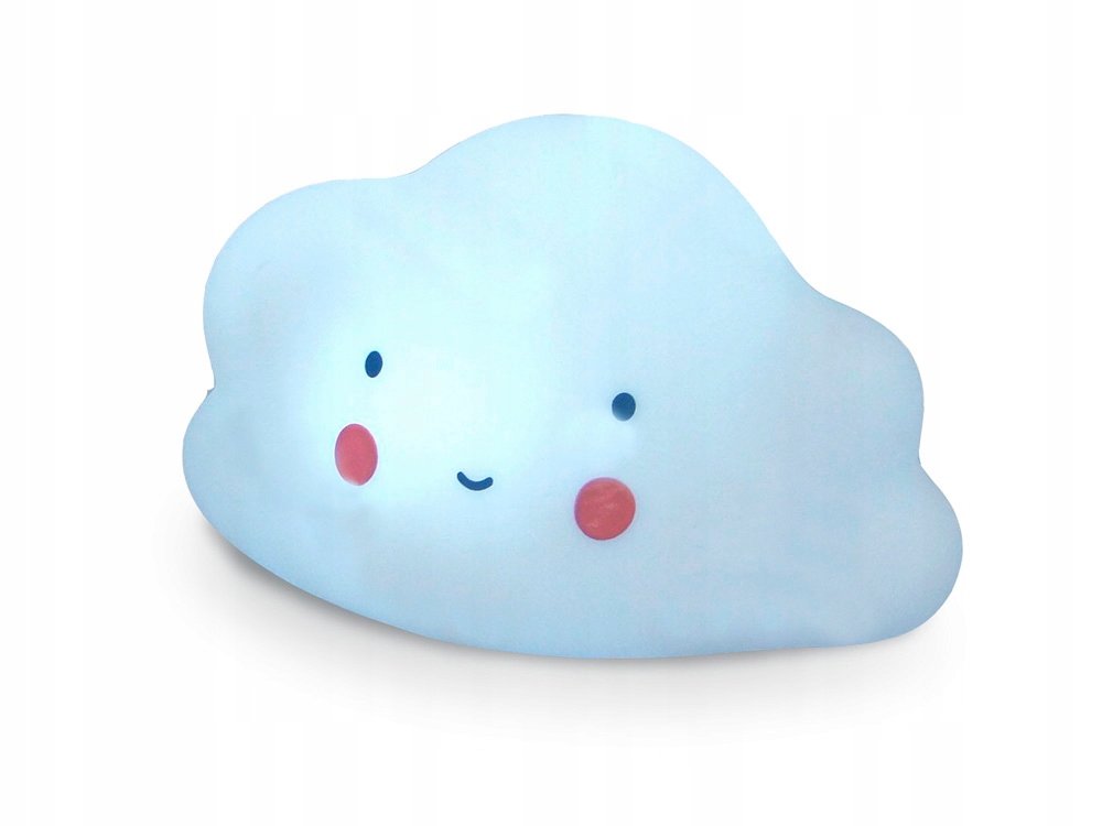 ONE DOLLAR LAMPKA NOCNA CHMURKA ŚWIECĄCA LED 3xAG13 15cm 214354