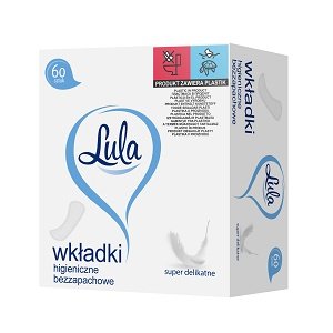 Wkładki higieniczne LULA bezzapachowe 60 szt.