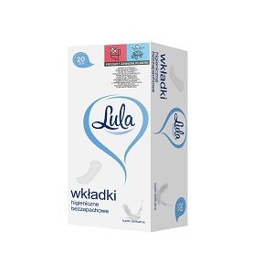 Wkładki higieniczne LULA bezzapachowe 20 szt.