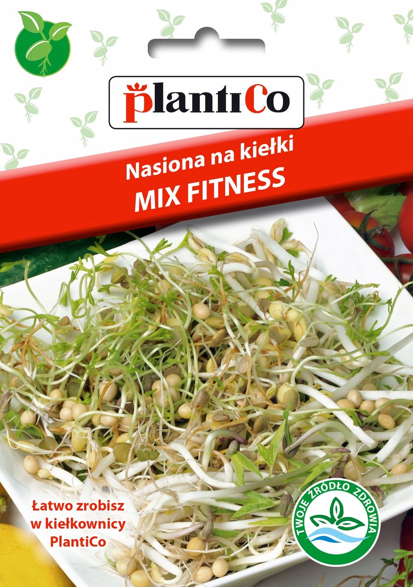 PlantiCo Nasiona na kiełki Mix Fitness 100449