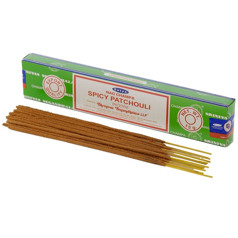 Satya Spicy Patchouli Nag Champa Kadzidełka
