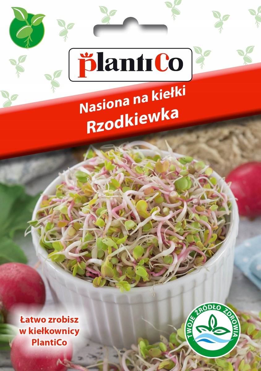 PlantiCo Nasiona na kiełki Rzodkiewka 100453