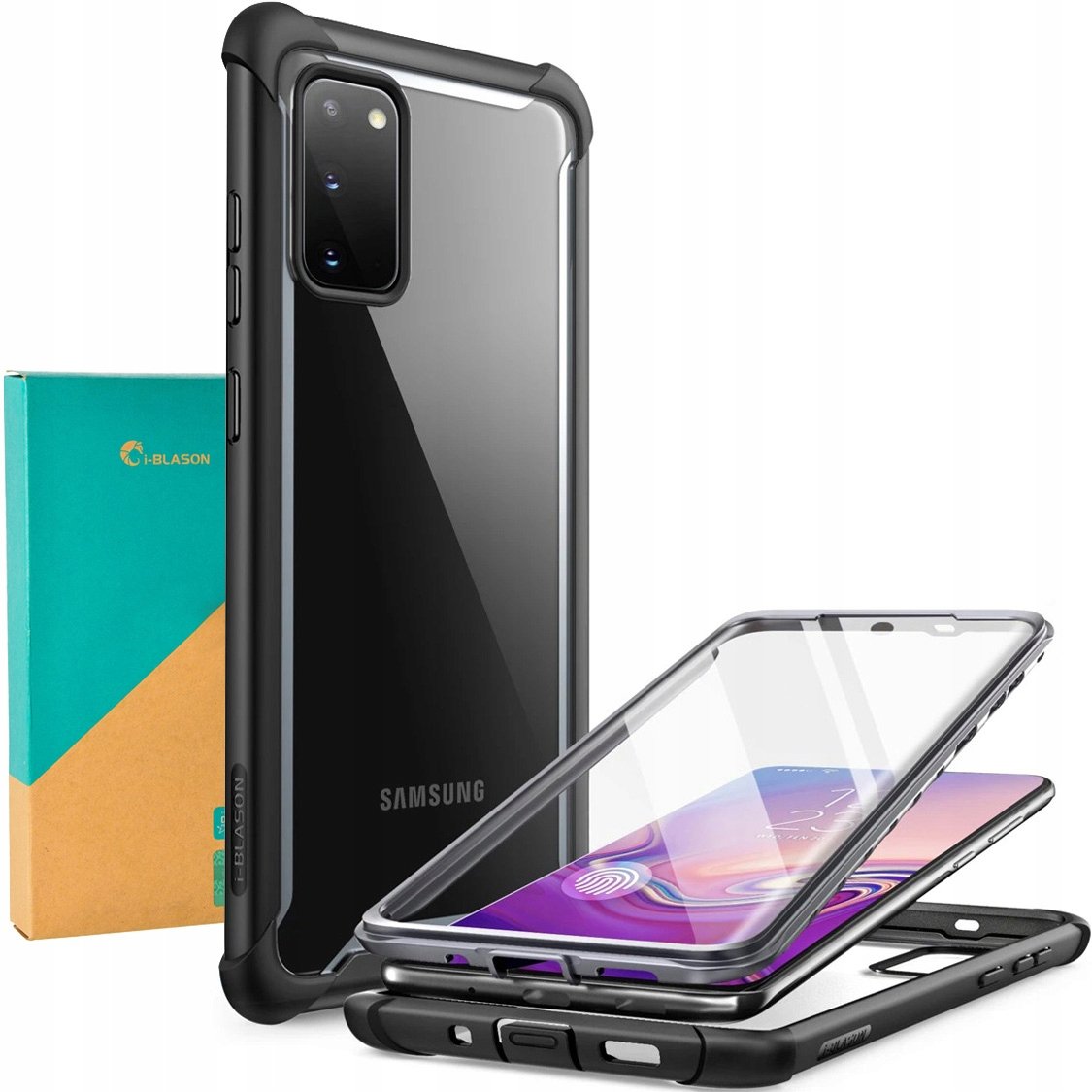 Supcase Etui i-Blason Ares SP Galaxy S20, czarne 843439130098