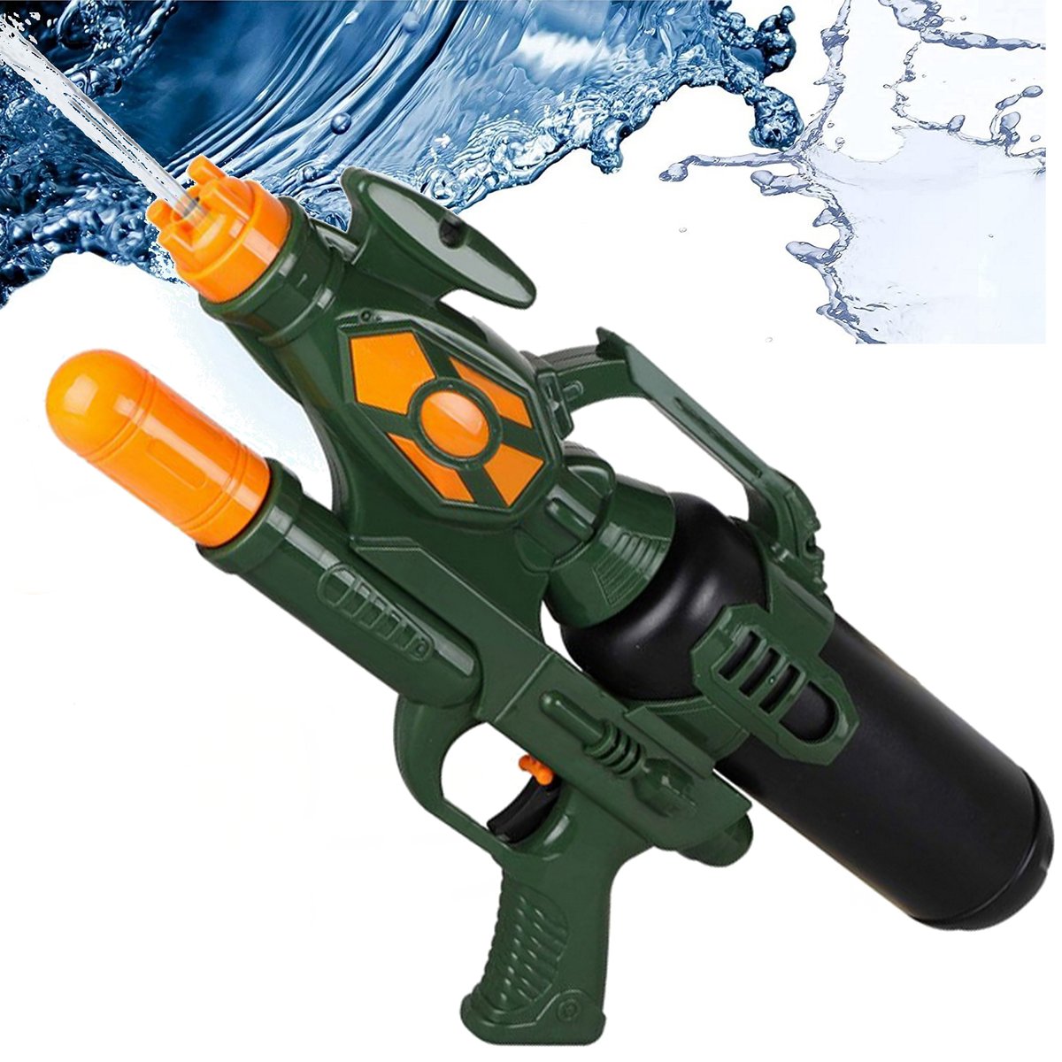 Pistolet na wodę z pompką militarny