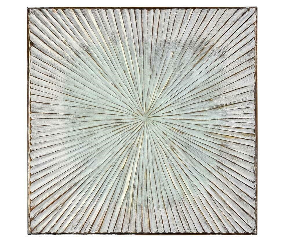 Dekoracja Ścienna Dekor Vintage 10 Metal 92X92cm Belldeco
