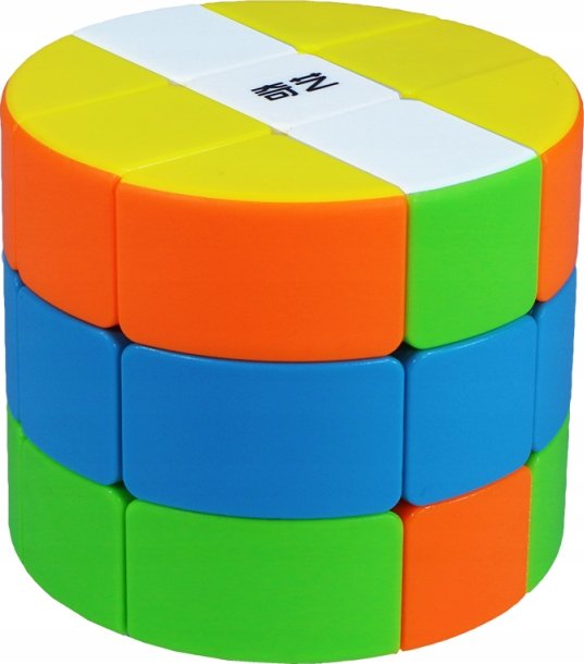Oryginalna Kostka Rubika Qiyi 3-Layer Cylinder + Podstawka