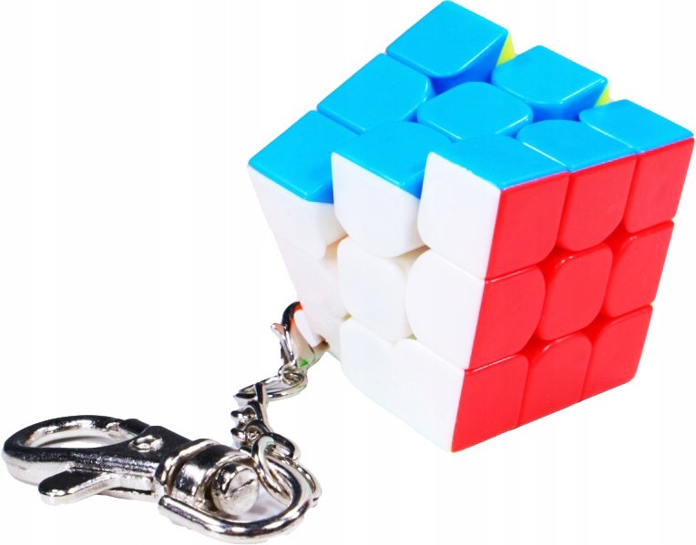 Oryginalna Kostka Rubika Moyu 3X3X3 Brelok 30mm + Podstawka