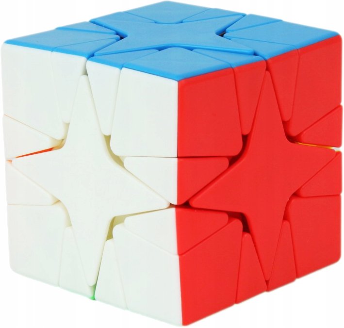 Oryginalna Kostka Rubika Moyu Ivy Skewb + Podstawka