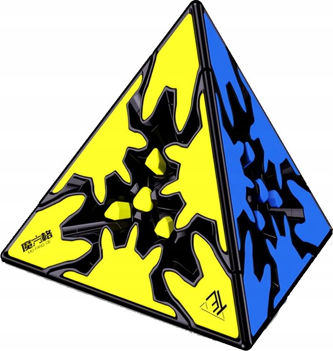 Oryginalna Kostka Rubika Qiyi Gear Paryminx + Podstawka