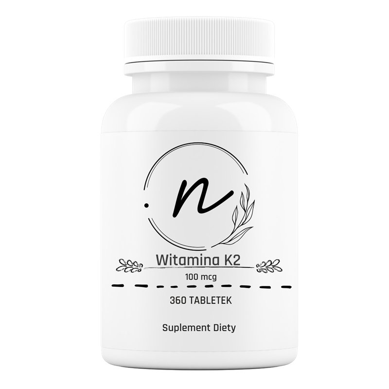 NaturePro, Witamina K2 100 mcg, 360 Kaps.