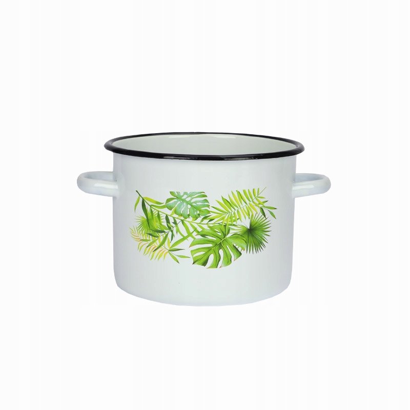 Emalia Olkusz Olkusz GARNEK EMALIOWANY MONSTERA 2L INDUKCJA 5902645012934