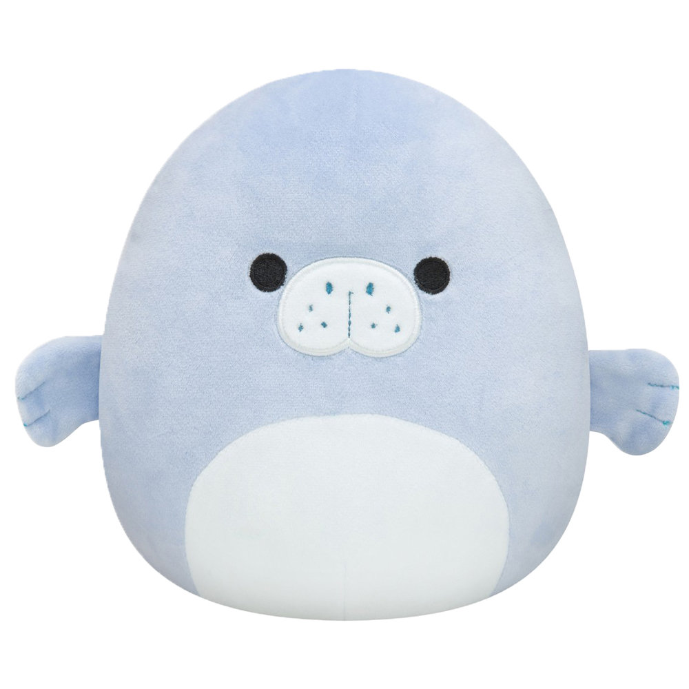 Squishmallows, pluszak, manat Maeve, niebieski, 30cm