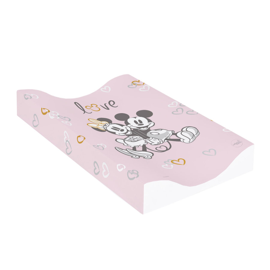 Ceba Baby mata do przewijania miękka COSY 50x70 Disney Minnie & Mickey Pink